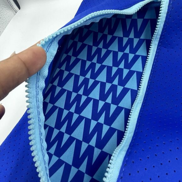 Weight Watchers Women's Zippered Shoe Bag 13"X11" Blue - Picture 2 of 11